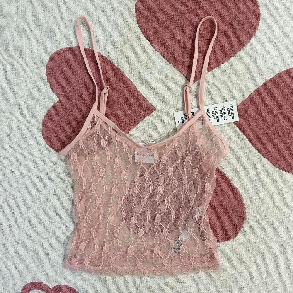 Urban-outfitters Women's Pink Vest